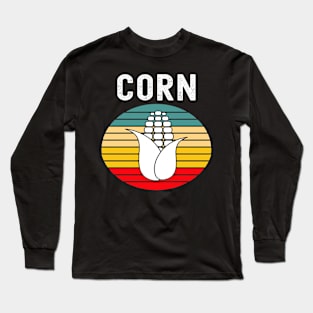 Quarantine Corn Teen Halloween 2020 Costume Idea For Teens Long Sleeve T-Shirt